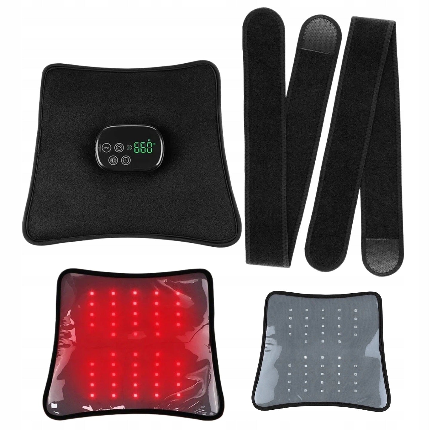 LED BELT FOR RED LIGHT THERAPY 660NM 850NM BACK WAIST RAYOCON TIMER