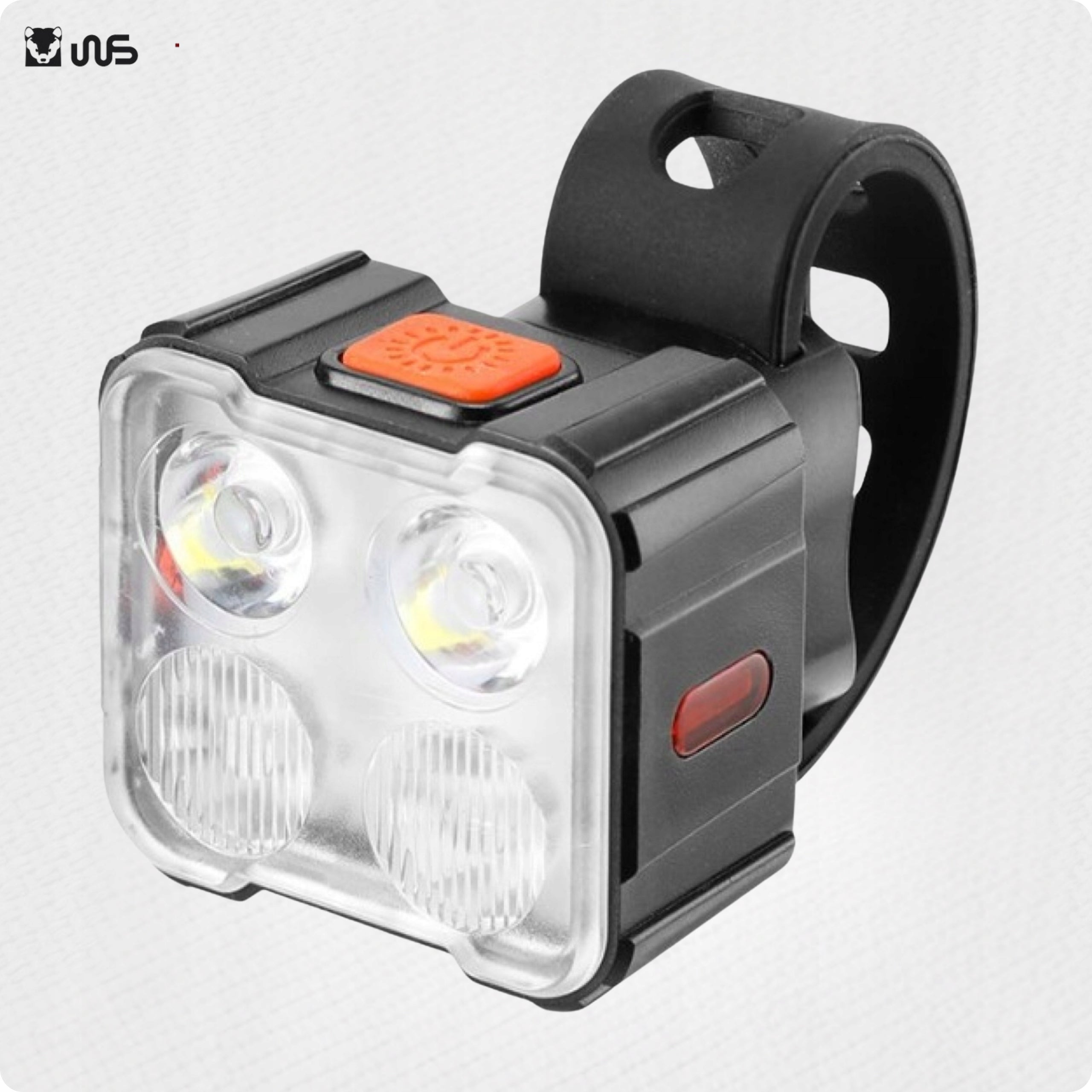 LED BICYCLE LIGHT USB C SET for Front and Rear Waterproof Front Rear Brand no brand