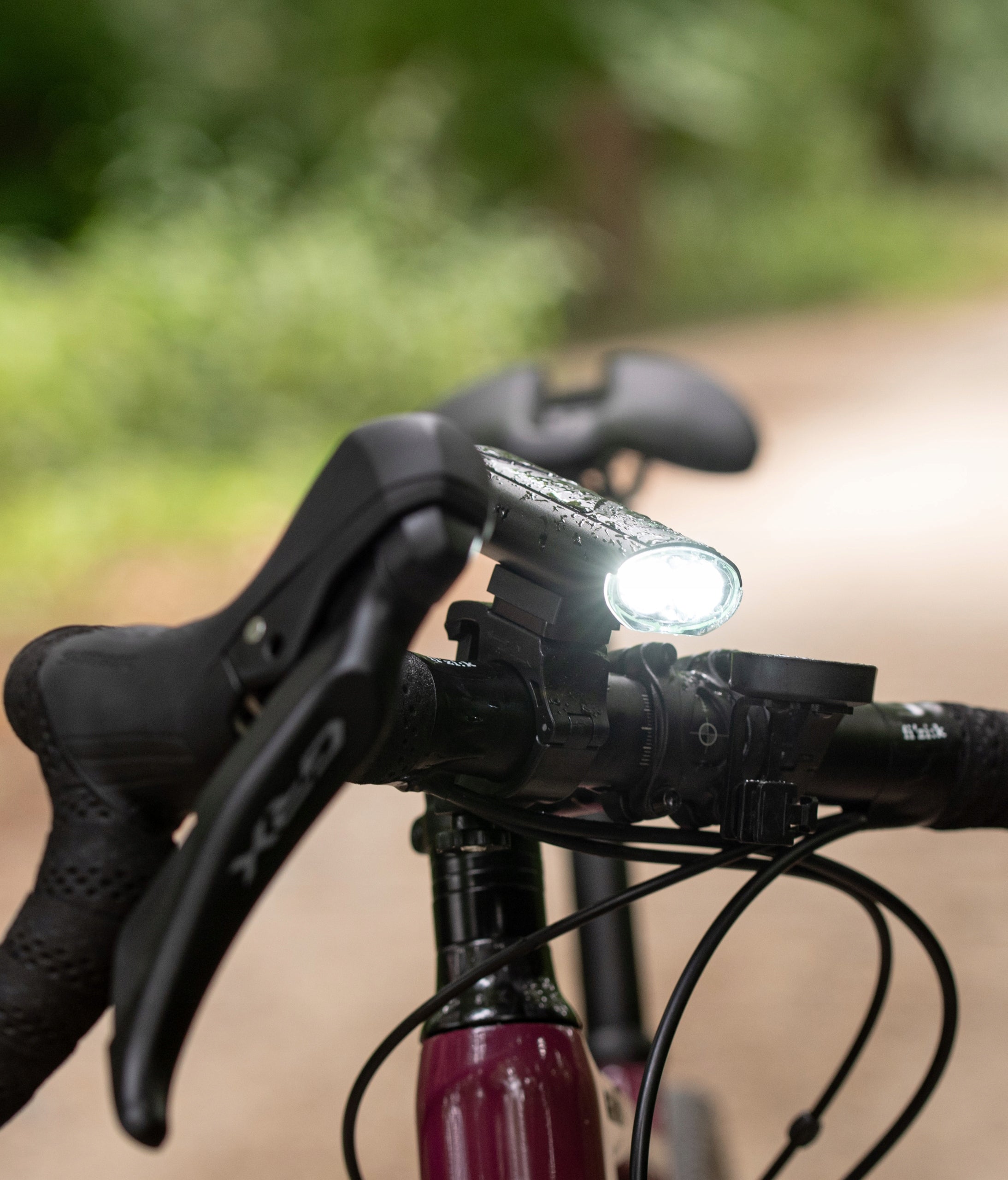 LED BIKE LIGHT FRONT USB-C IPX LAMP VAYOX Color black