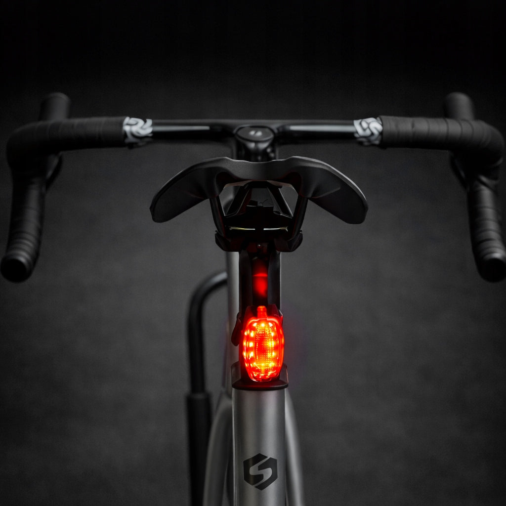 LED Bicycle Lights Front Rear USB Strong Light Bike Lamp Set Power supply rechargeable battery