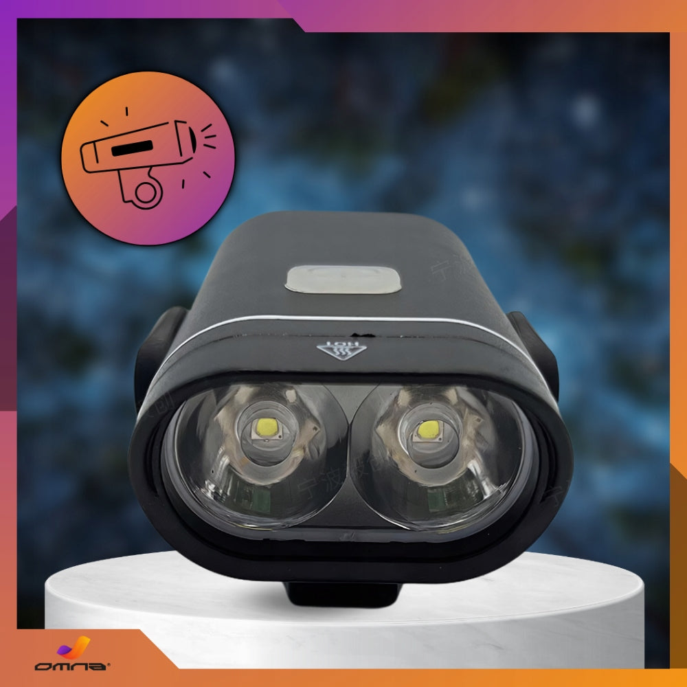 LED Bike Light Front Rear Front Bike Light Set Flashlight Manufacturer code XPG500