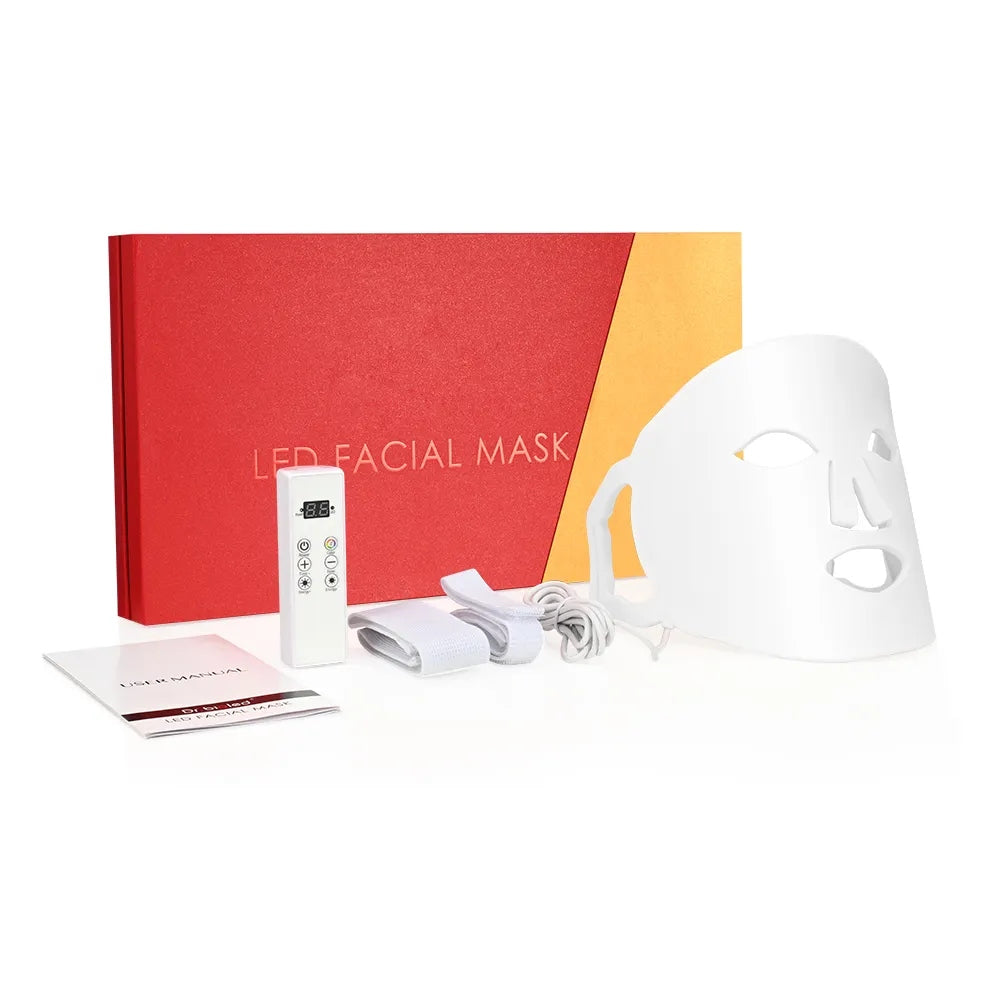 LED Cosmetic Mask 7 Colors Lights Phototherapy Brand Moc Urody