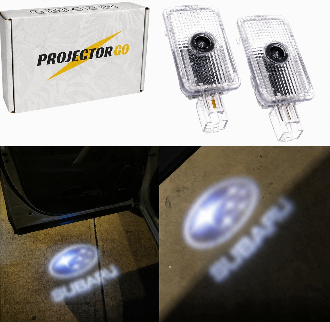 LED DOOR LAMP SUBARU PROJECTOR LOGO WELCOME LIGHT FORESTER OUTBAC