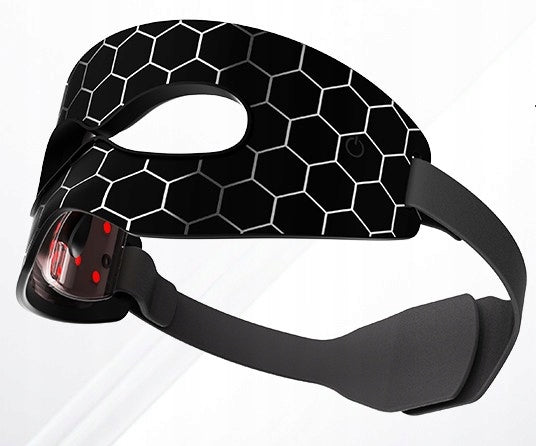 LED Eye Mask Red Blue and Yellow Light Therapy Device Packaging status original