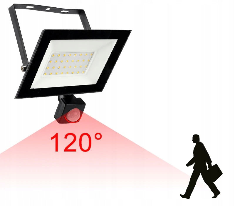 LED FACADE LAMP 30W MOTION SENSOR GARDEN halogen floodlight ip65 Rated power 30 W