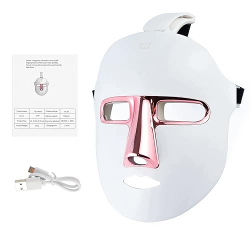 LED FACE MASK 7 COLORS REJUVENATING LIGHT THERAPY FOR WOMEN Brand no brand