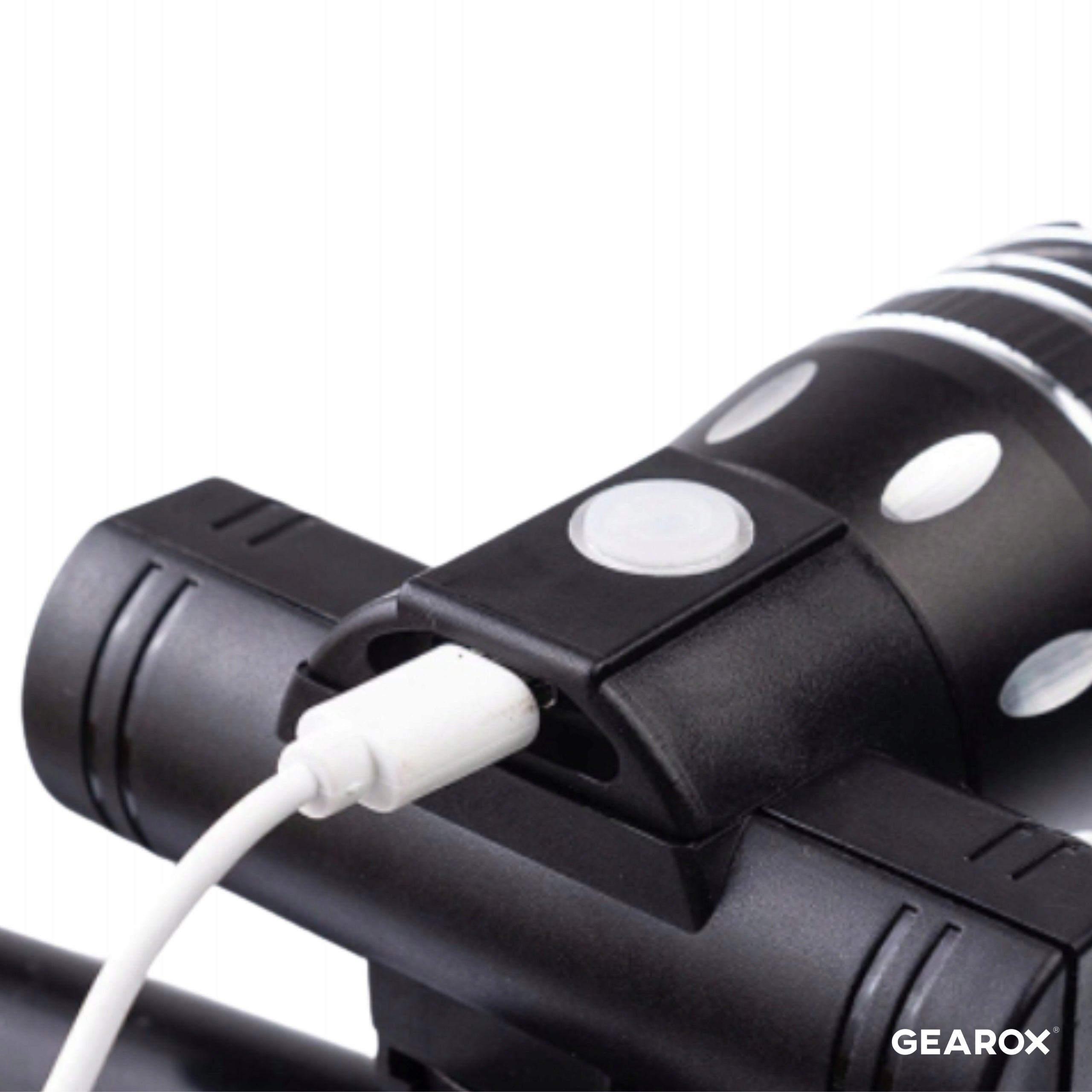 LED FLASHLIGHT USB BICYCLE STRONG WATERPROOF XML-T6 CREE Light source LED
