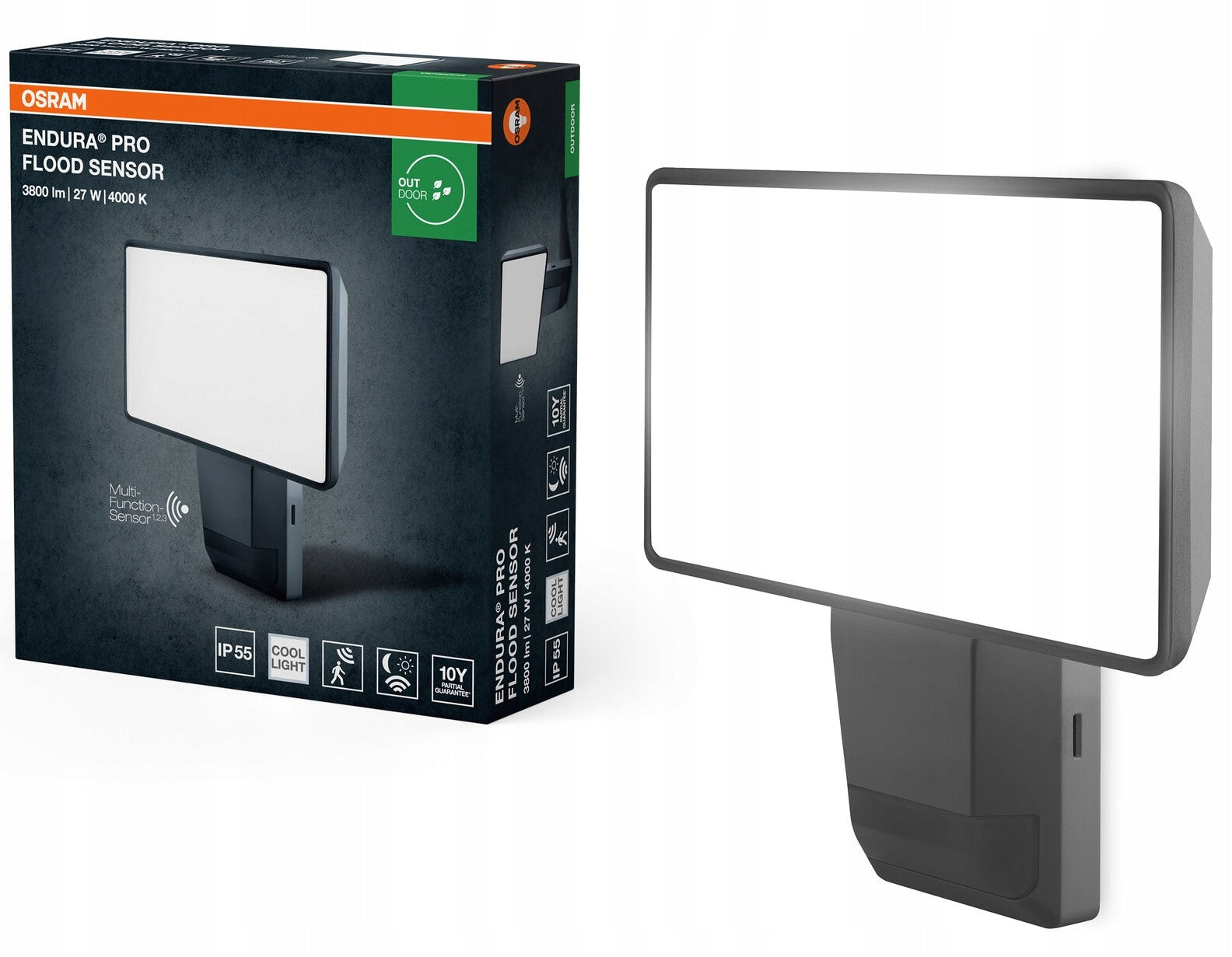 LED FLOODLIGHT OSRAM LEDVANCE ENDURA 27W 4000K SENSOR EAN (GTIN) 4058075228825