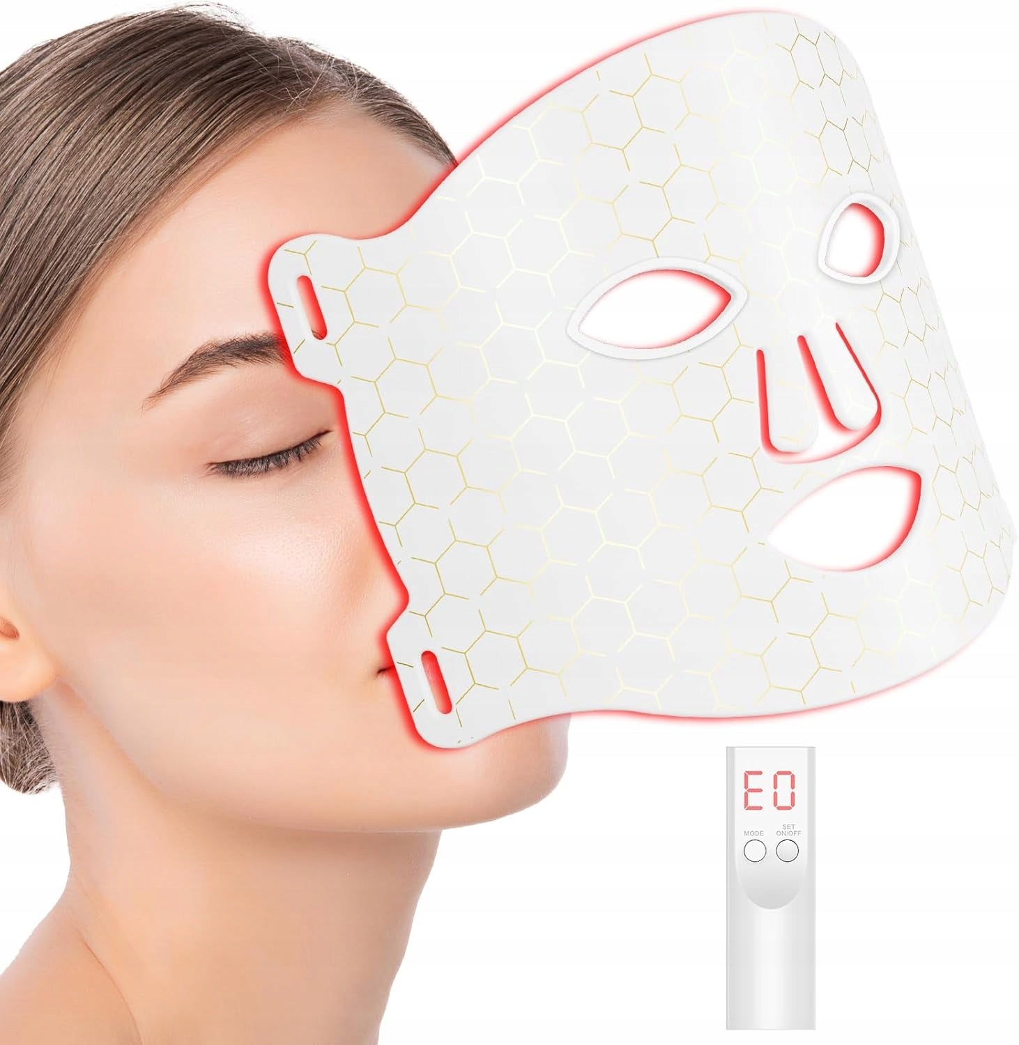 LED Face Mask Neck Profey Phototherapy Acne