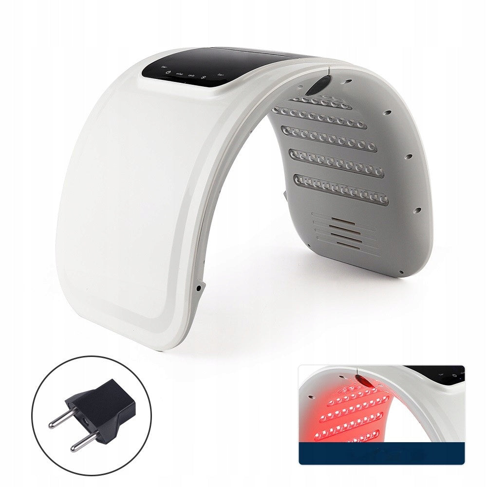LED Face Mask Red Light Therapy Skin Rejuvenation Wellness.