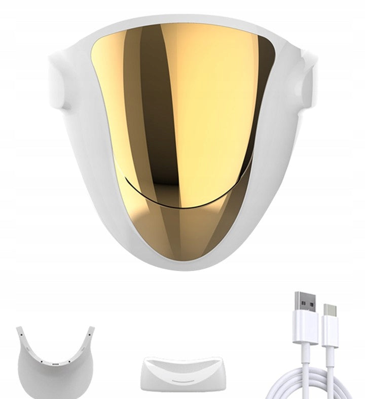 LED Face and Neck Mask Red Light Therapy NIR Beauty Wellness. Packaging status original
