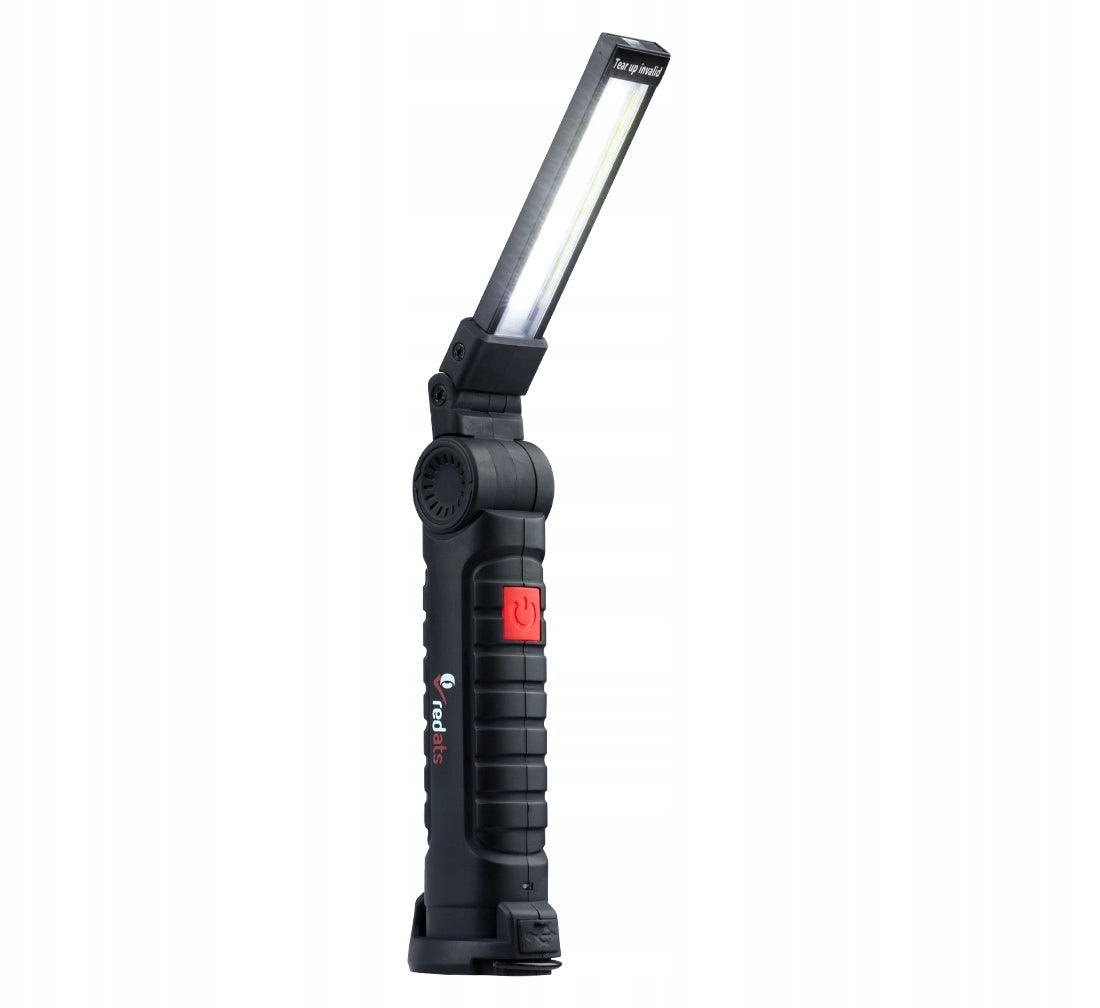 LED Flashlight Workshop Lamp with Magnet Hook Rechargeable USB-C Redats Brand Redats