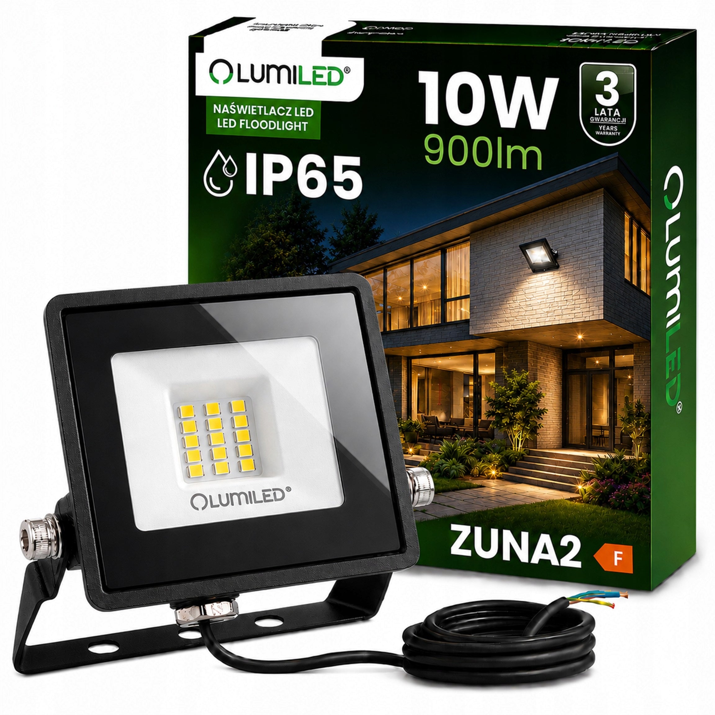 LED Floodlight 10W HALOGEN LAMP HEADLIGHT IP65 WATERPROOF OUTDOOR