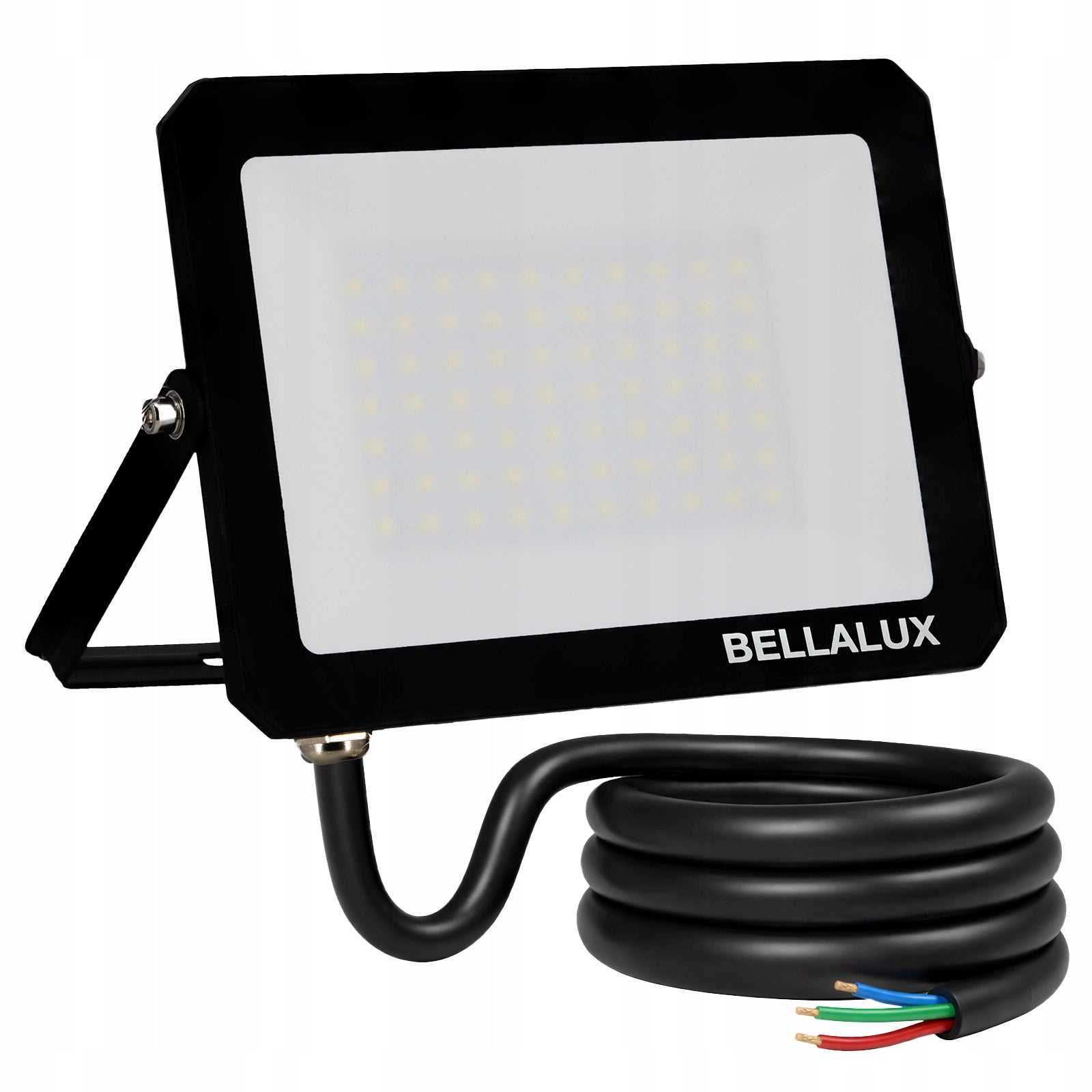 LED Floodlight Outdoor Halogen 50W 4500lm 4000K Black IP65