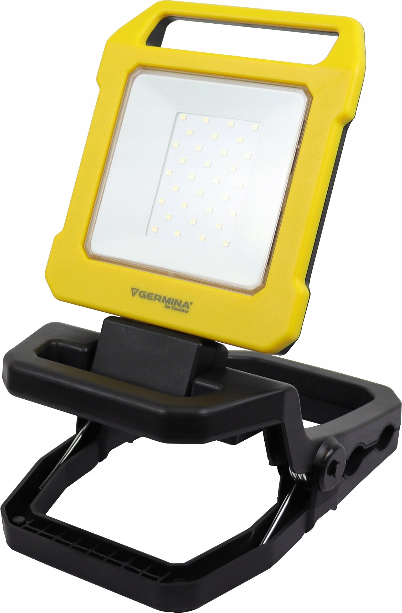 LED Floodlight Portable with Battery 10W Rotating Head, USB Charger