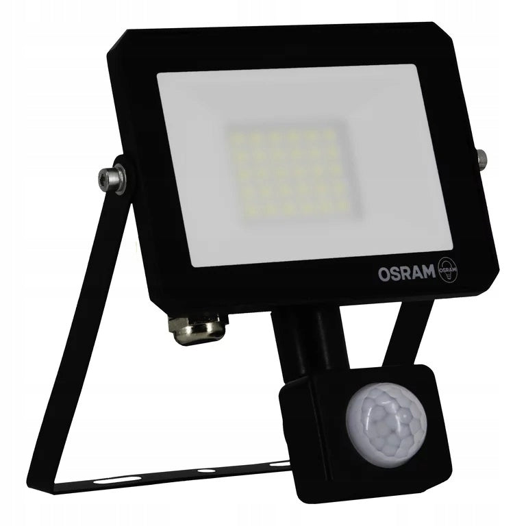 LED Floodlight with Halogen Sensor Headlight 20W 4000K 1800lm IP65 OSRAM Length 12.4 cm