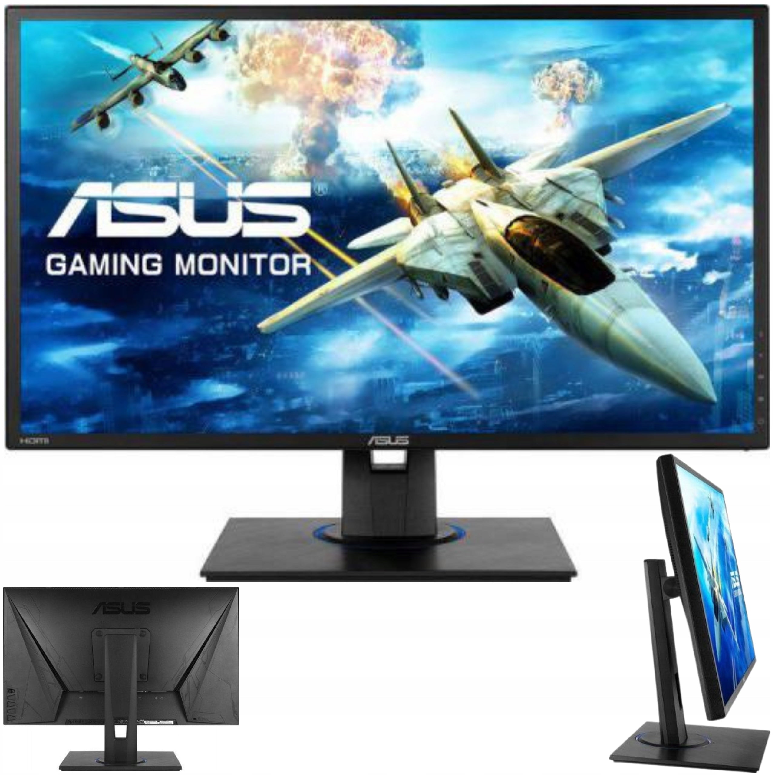 LED Gaming Monitor Asus VG245HE 24" 1920 x 1080 px TN 1ms 75hz Black