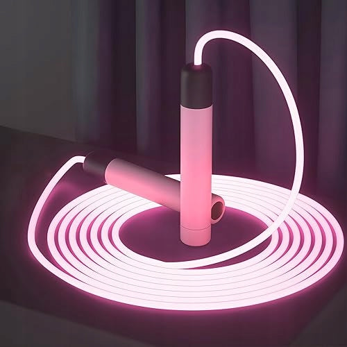 LED JUMP ROPE FOR ADULTS 280 CM ADJUSTABLE GLOWING SPORT for children Brand no brand