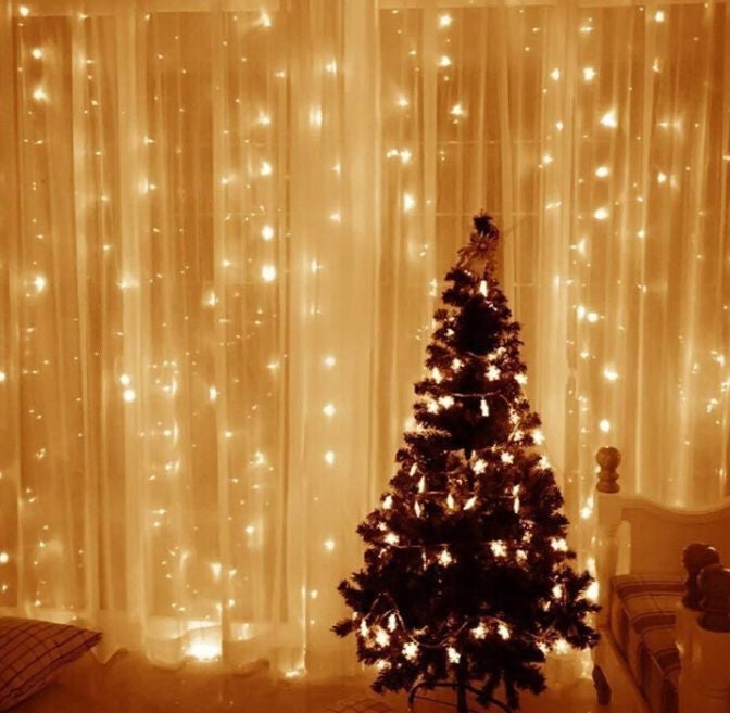 LED LIGHT CURTAIN 3X3M WEDDING DECORATION Packaging status original