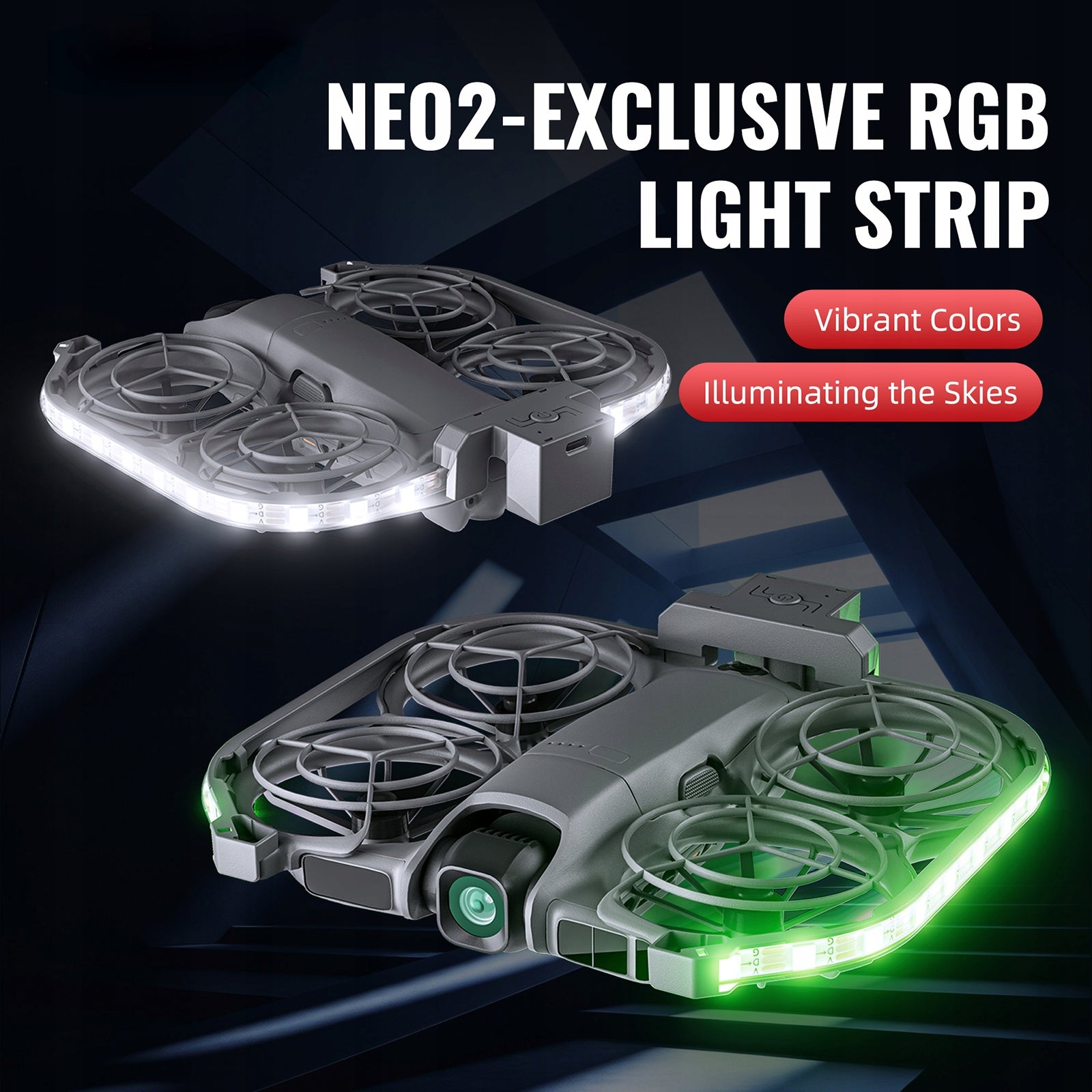 LED LIGHT STRIP FOR DJI NEO 2 NIGHT FLIGHT LIGHT PROPELLER GUARD FOR NEO2 Manufacturer code 12050063