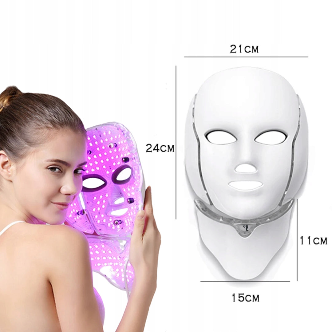 LED MASK 7 COLORS FOR NECK FACE AND CHEST BEAUTIFYING Brand no brand