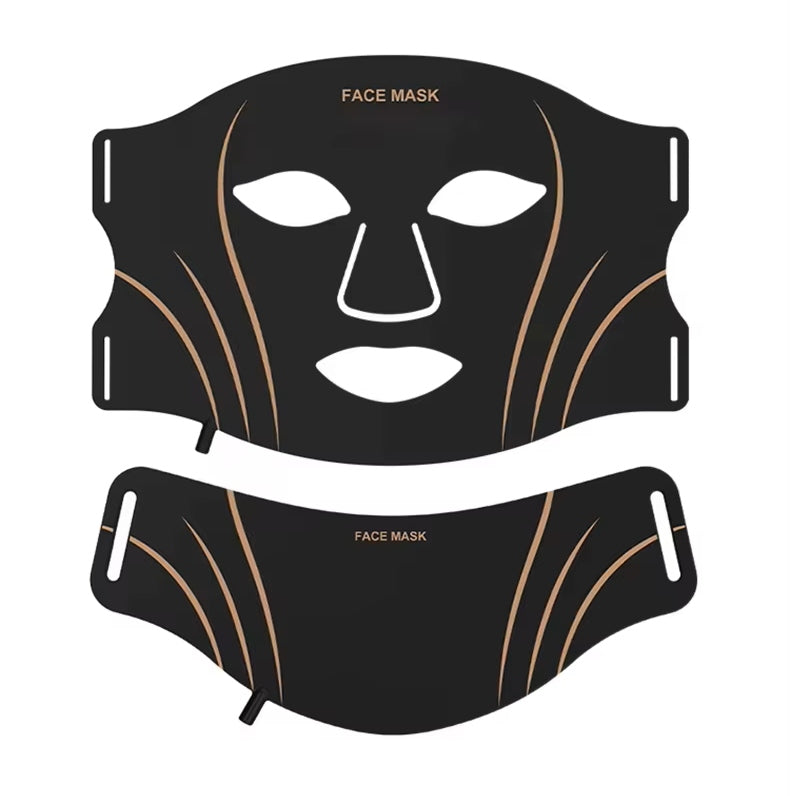 LED MASK INFRARED LIGHT THERAPY CARE REGENERATION FACE NECK