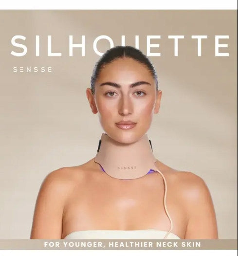 LED MASK NECK REDUCTION OF WRINKLES DISCOLORATION IMPERFECTIONS SILHOUETTE Brand Silhouette