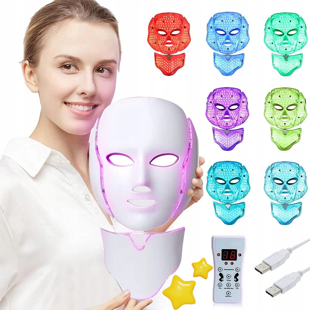 LED MASK TO RELIEVE FATIGUE AND MOISTURIZE THE SKIN HOME CARE