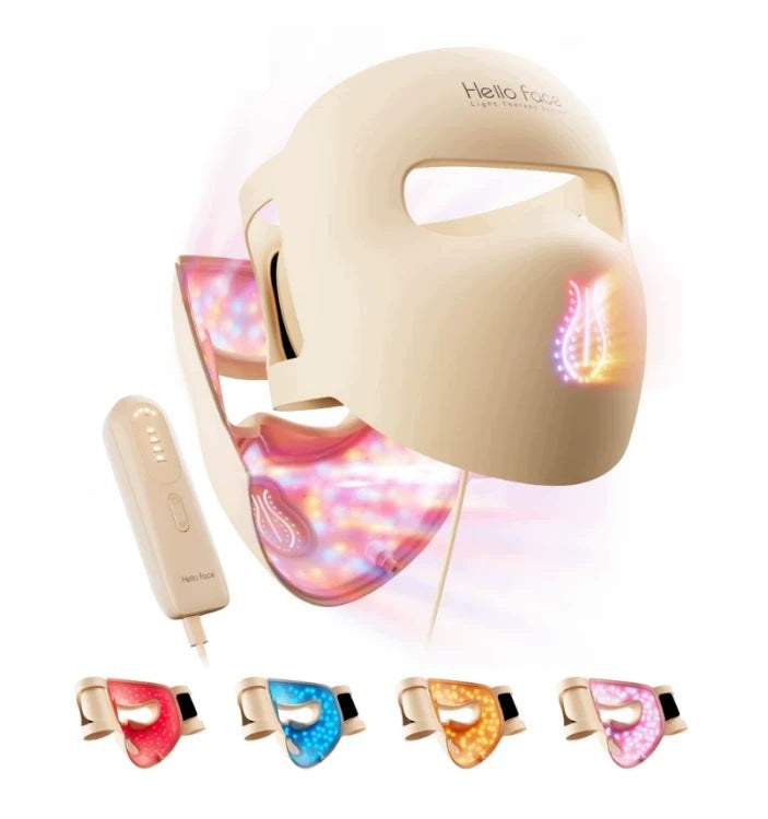 LED Mask 4D Hello Face Phototherapy Acne Wrinkles