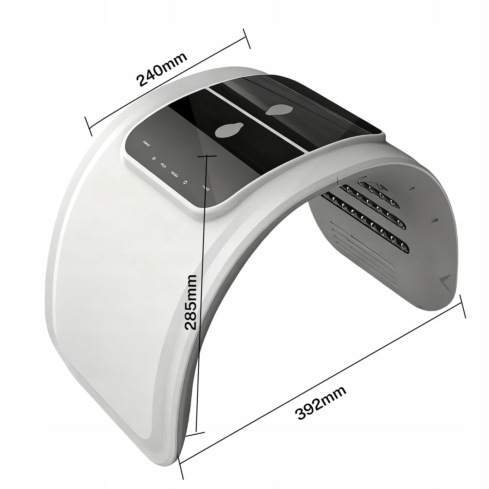 LED Mask 7 Colors For Red Light Therapy PDT Face Care.