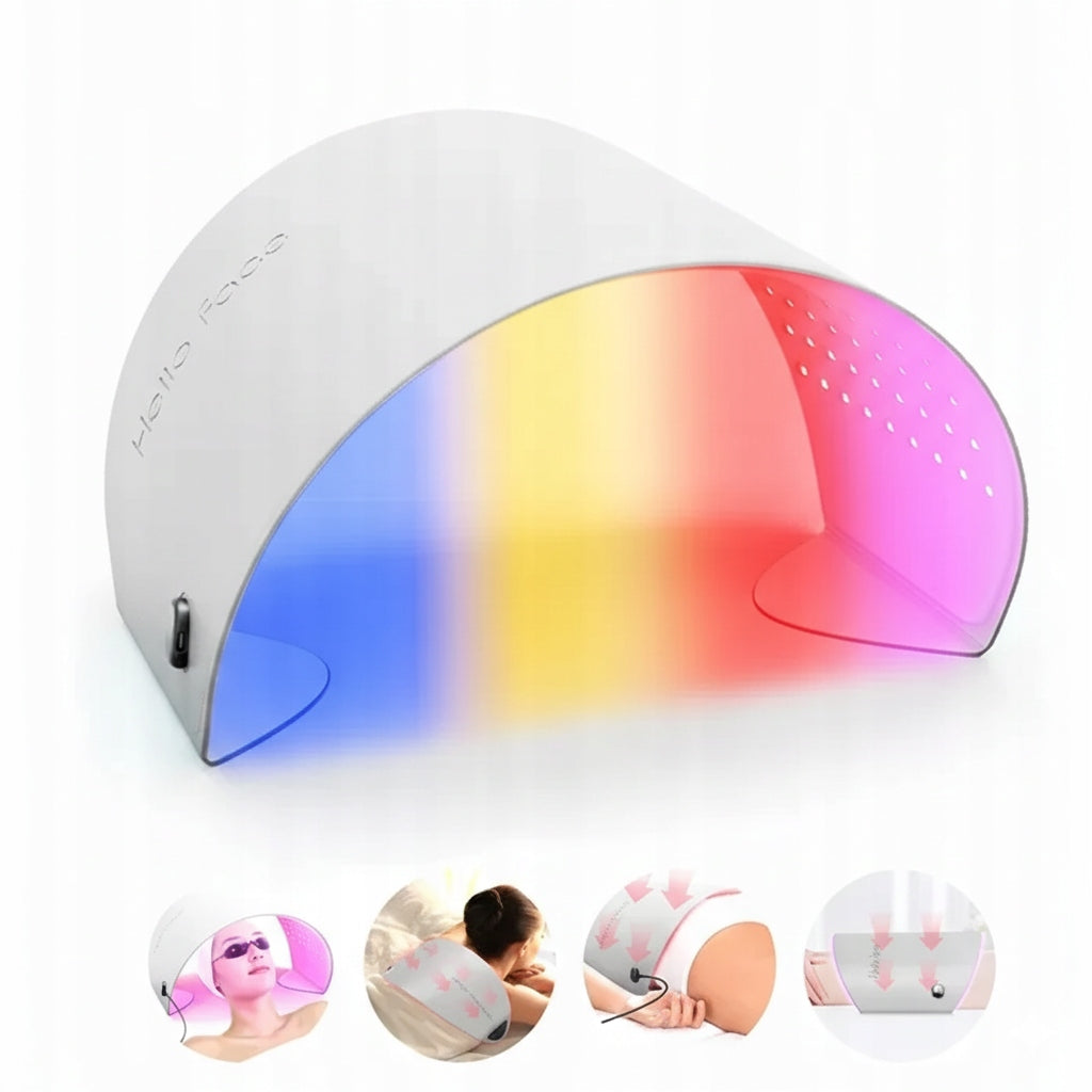 LED Mask Hello Face L6 LED Light Therapy Lamp 24W,DEFECT CARTON