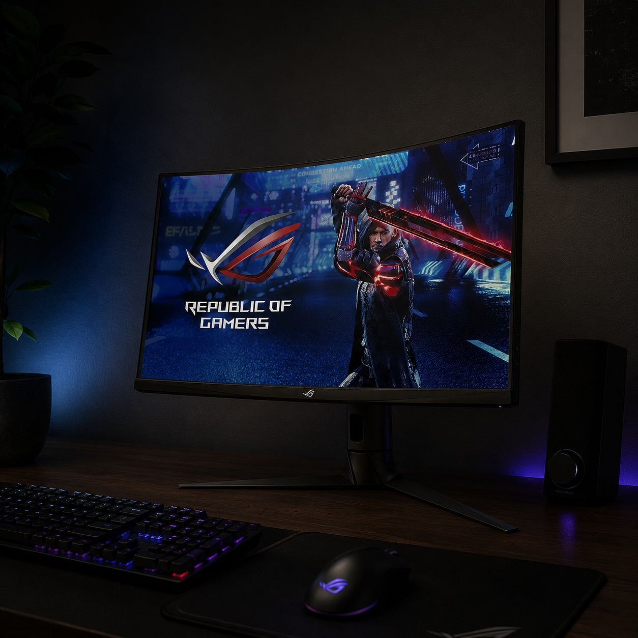 LED Monitor ASUS ROG STRIX XG32VC HDR CURVED 170Hz 2560x1440 31,5" Cali Manufacturer code 90LM03S0-B04170