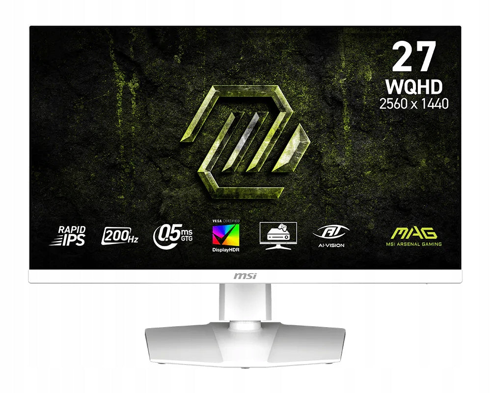 LED Monitor MSI MAG 274QRFW E20 27" 2560 x 1440 px IPS / PLS