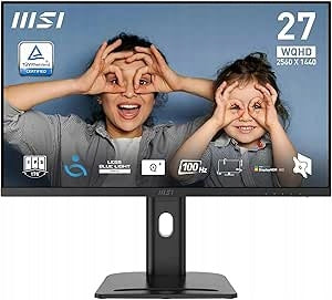 LED Monitor MSI PRO MP273QP E2 27" 2560 x 1440 px IPS / PLS