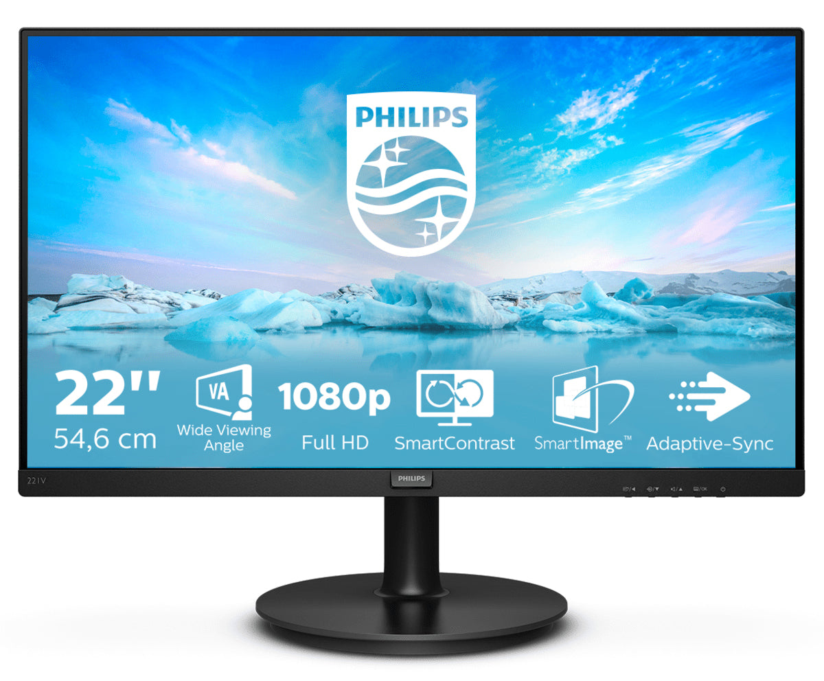 LED Monitor Philips 221V8A/00 21,5" 1920 x 1080 px VA Brand Philips