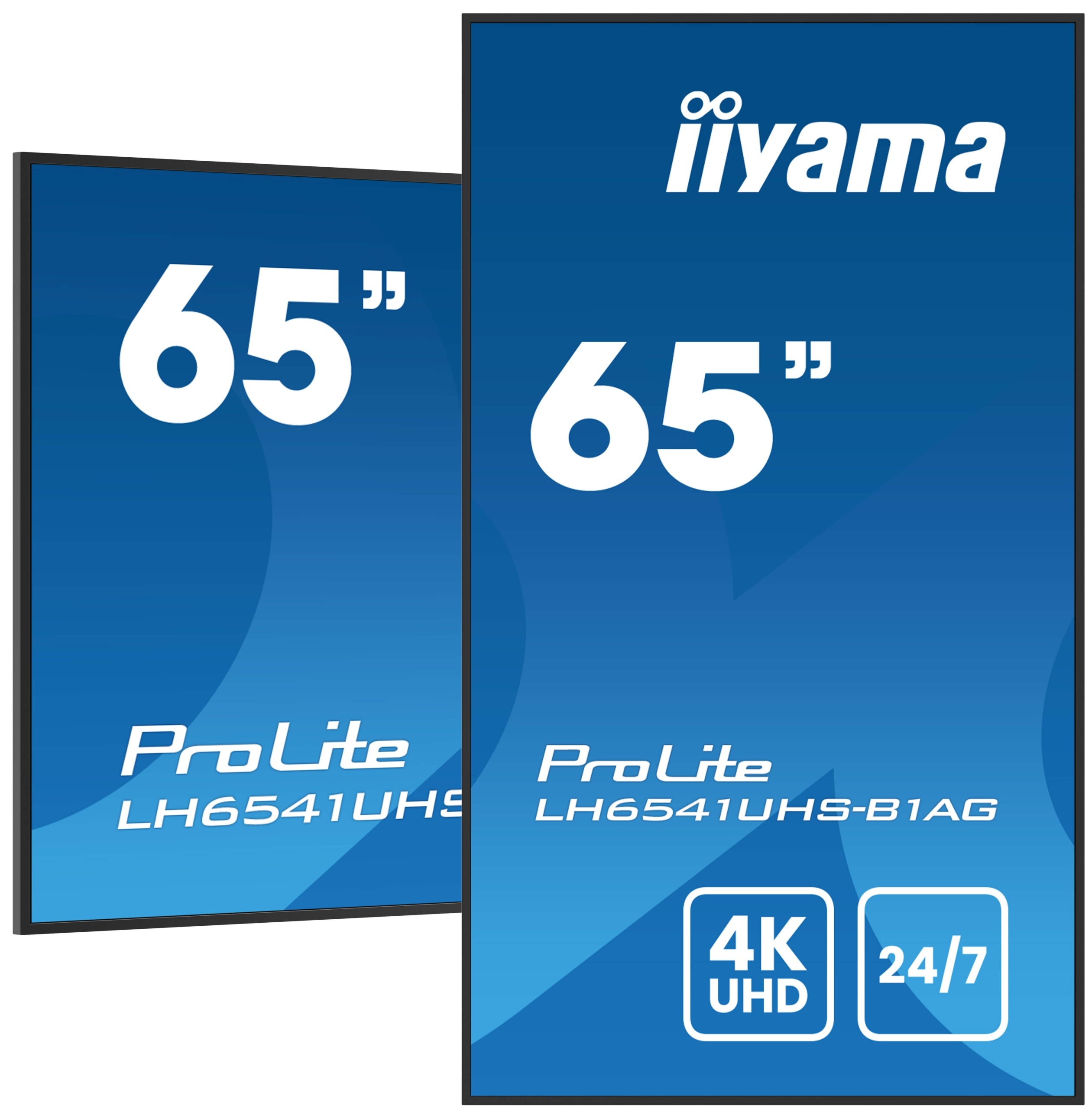 LED Monitor iiyama LH6541UHS-B1AG 65 " 3840 x 2160 px VA Manufacturer code LH6541UHS-B1AG
