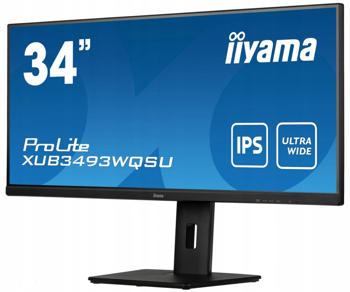 LED Monitor iiyama XUB3493WQSU-B5 34" 3440 x 1440 px IPS / PLS Manufacturer code XUB3493WQSU-B5