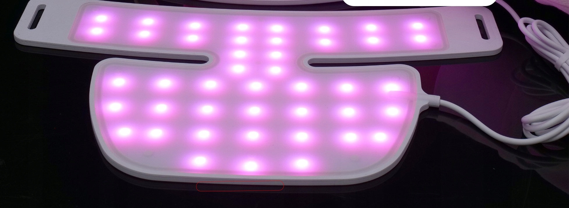 LED Neck Mask Red and Infrared Light Therapy Device. Packaging status original