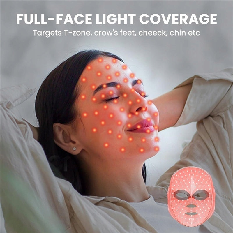 LED PHOTON MASK 7 COLORS, REFRESHING, BRIGHTENING AND MOISTURIZING THE FACE Packaging status original