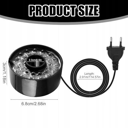 LED POND LIGHTING SEVEN COLOR RING FOR PUMP WATERPROOF Manufacturer code Bez marki