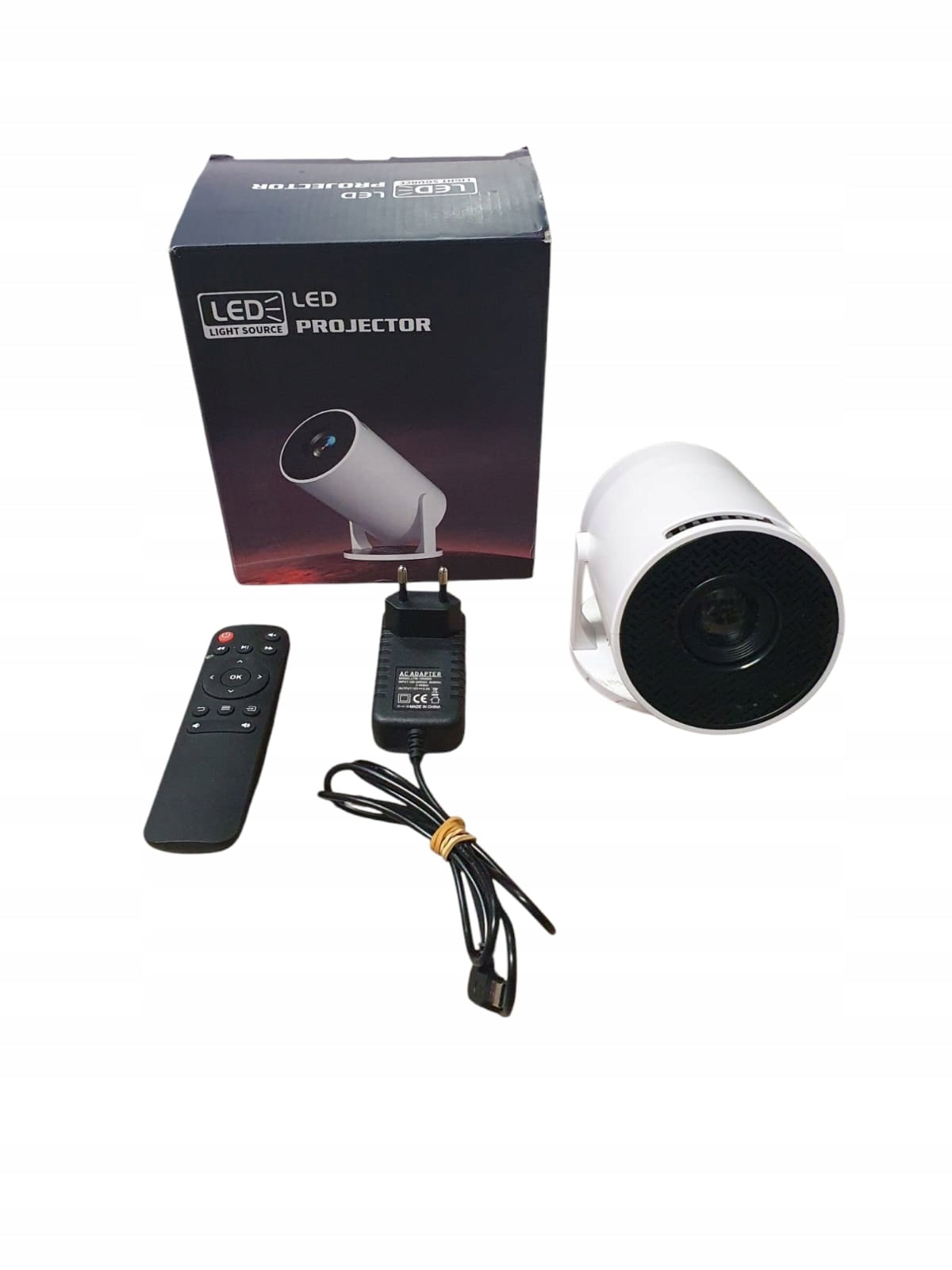 LED PROJECTOR YK200 set WHITE!