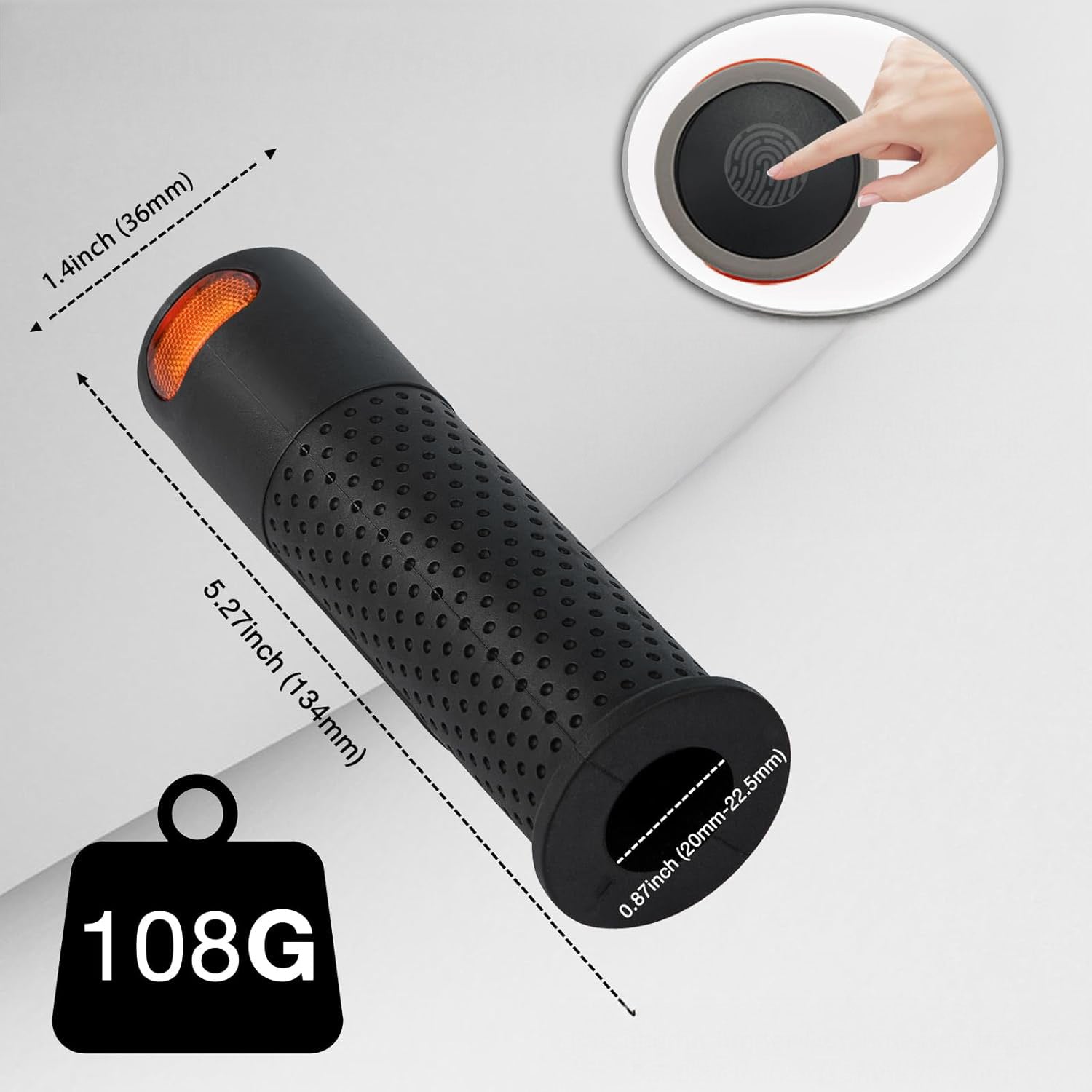 LED SCOOTER TURN SIGNAL LIGHT WITH HANDLE FOR XIAOMI NINEBOT Manufacturer code CR1106BK529