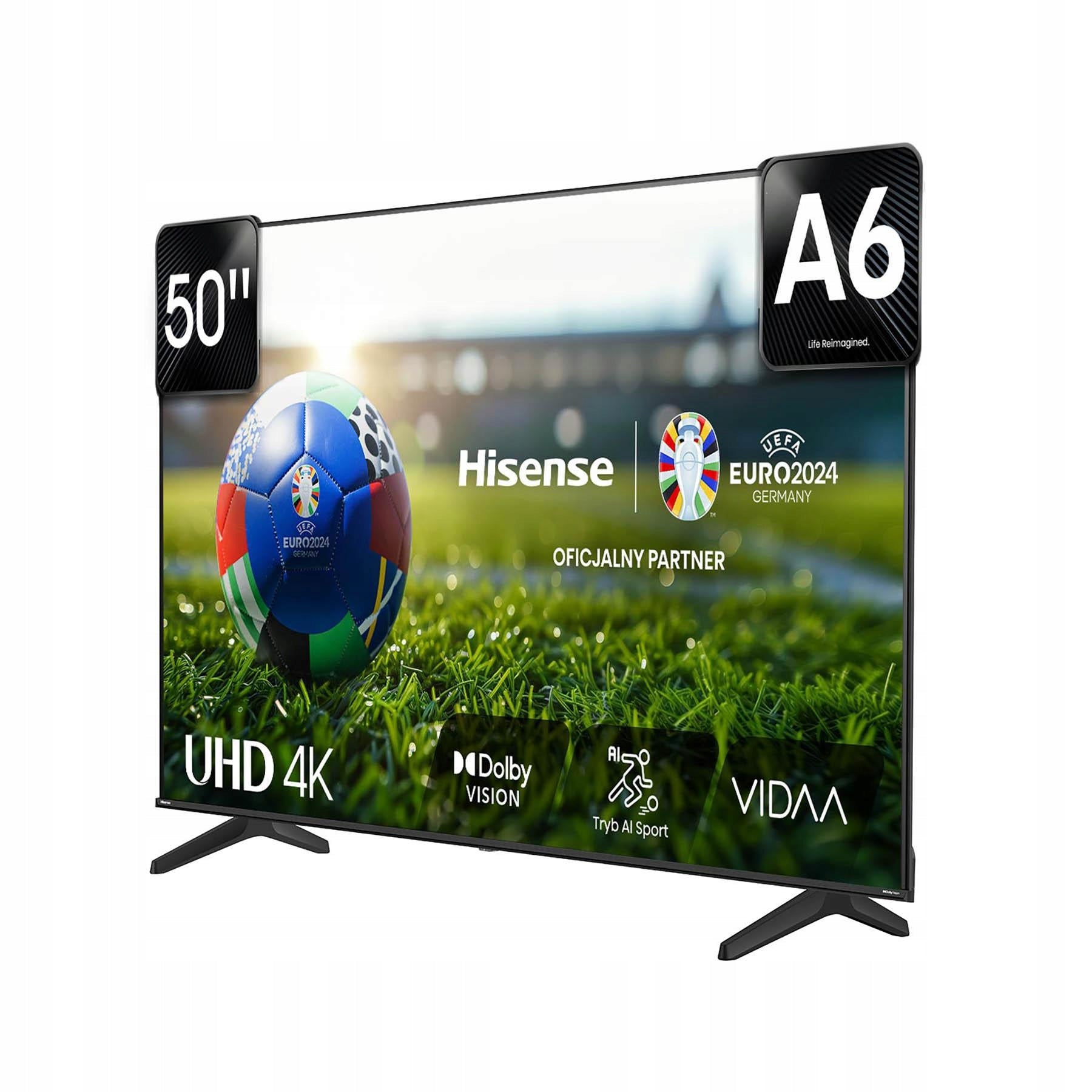 LED TV Hisense 55A6N 55" 4K UHD VIDAA SmartTV Bluetooth DVB-T2 Packaging status original
