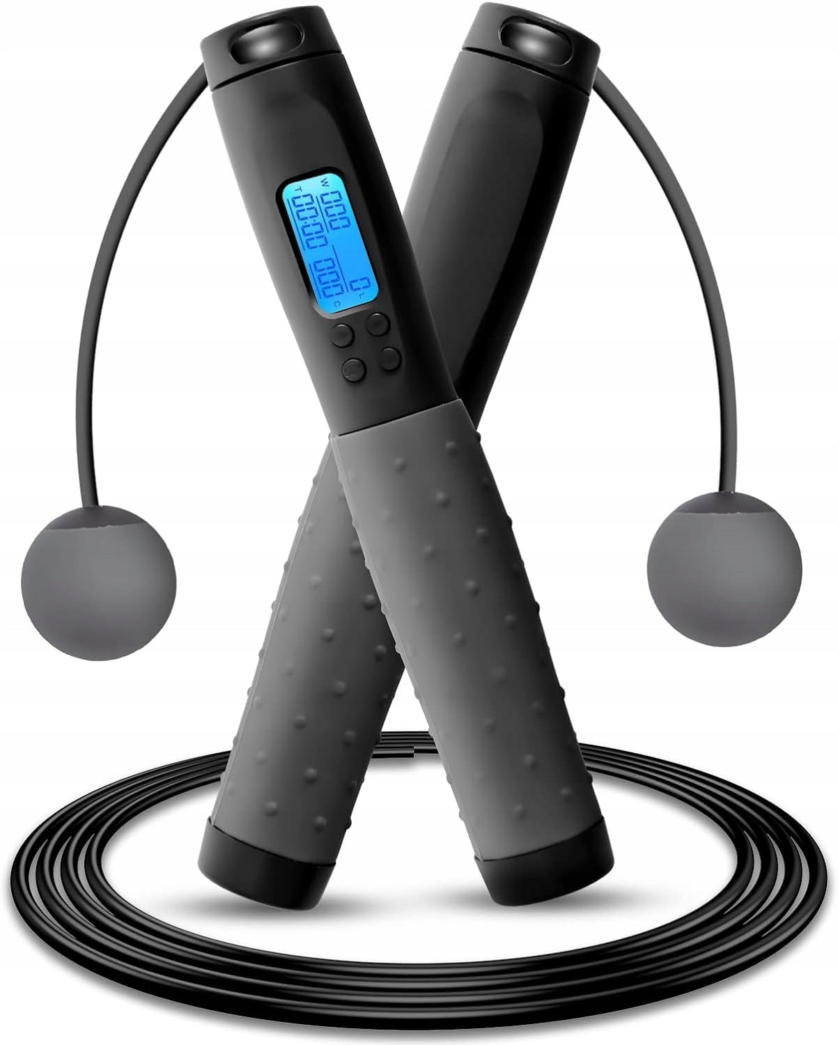 LED Training Jump Rope With Counter 3m Adjustable