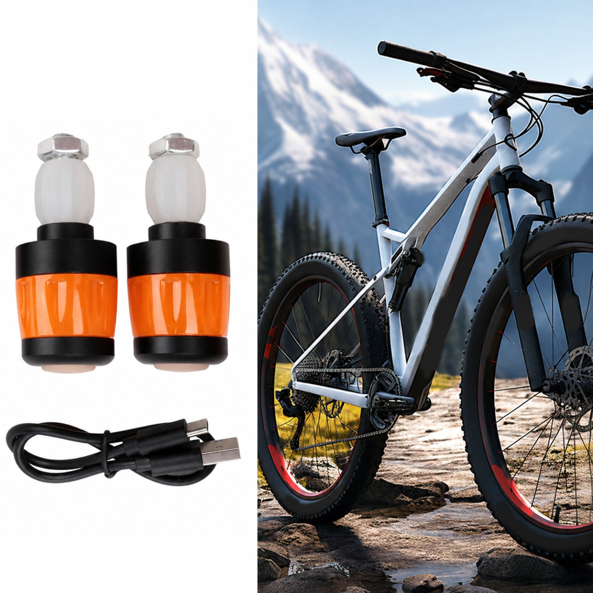 LED Turn Signals 2pcs Lamps Scooter Bike Kind set