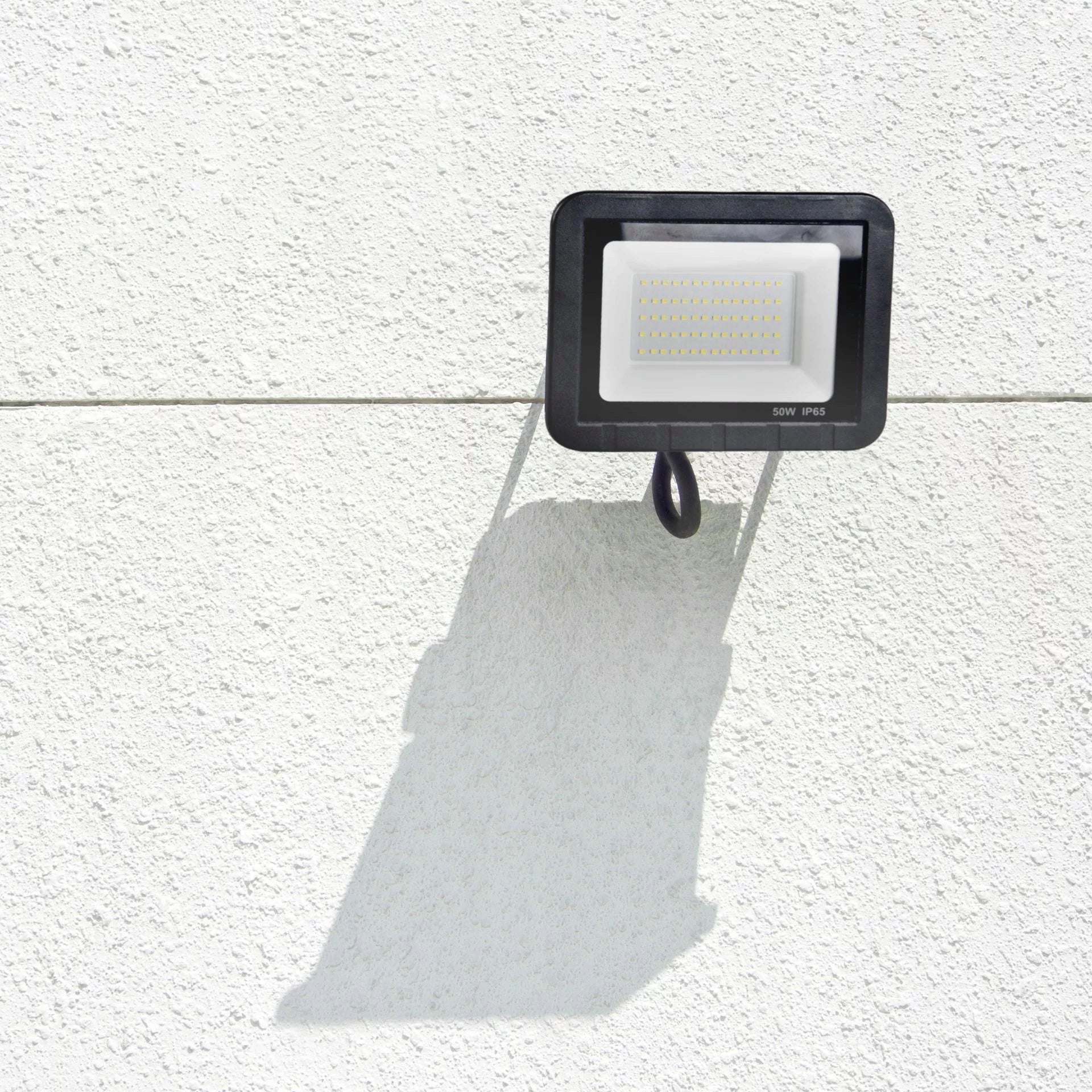 LED floodlight 50W 4200lm IP65 6500K black Packaging status original