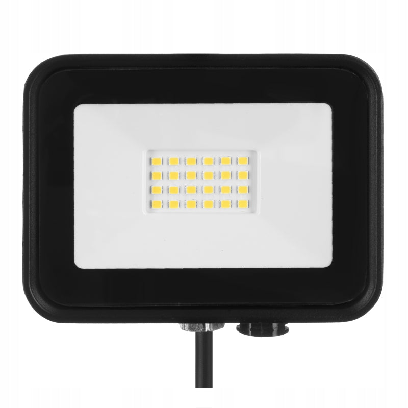 LED floodlight SOLIS 20W 230V IP65 warm white color TYPE: NAS-20WC Batteries included no