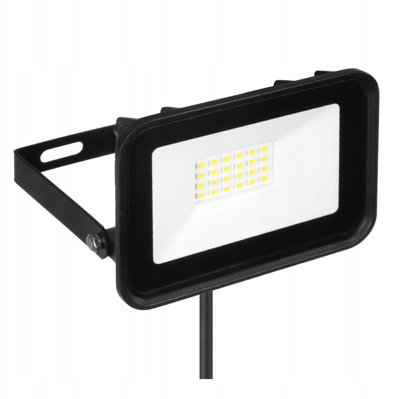 LED floodlight SOLIS 20W 230V IP65 warm white color TYPE: NAS-20WC Color black
