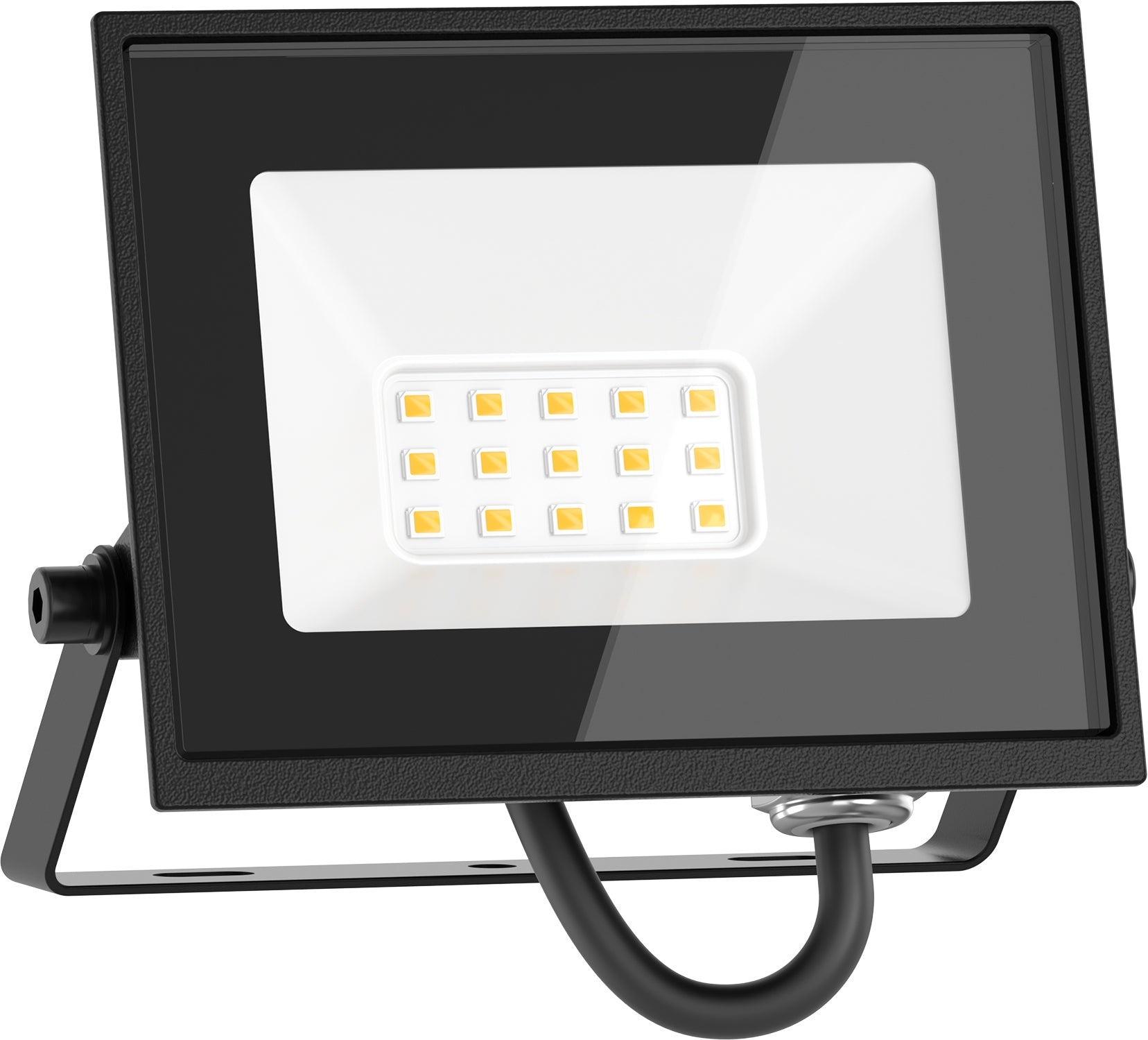 LED floodlight outdoor lamp halogen reflector 10W Mexen Luxpro cold