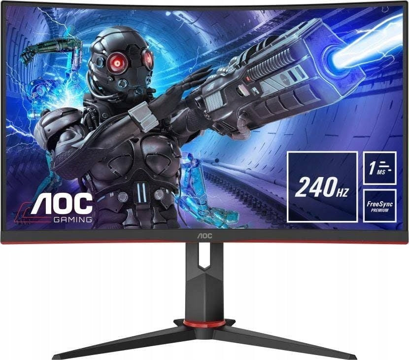 LED monitor 32" AOC C32G2ZE/BK